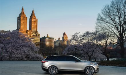 ELLIE GOULDING DRIVES NEW RANGE ROVER VELAR IN NEW YORK