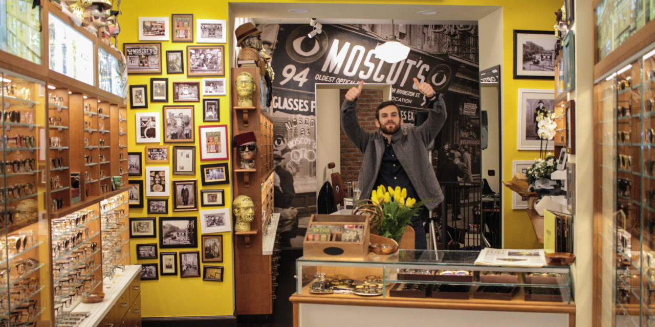 MOSCOT PORTA A ROMA IL SUO STILE NEWYORCHESE E APRE IL PRIMO SHOP MONOMARCA ITALIANO