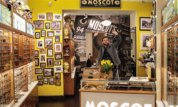 MOSCOT PORTA A ROMA IL SUO STILE NEWYORCHESE E APRE IL PRIMO SHOP MONOMARCA ITALIANO