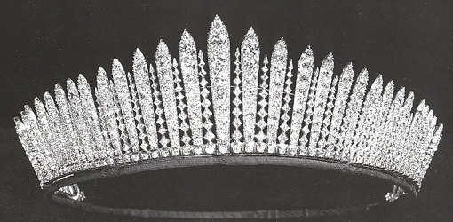 Queen's Mary Fringed Tiara