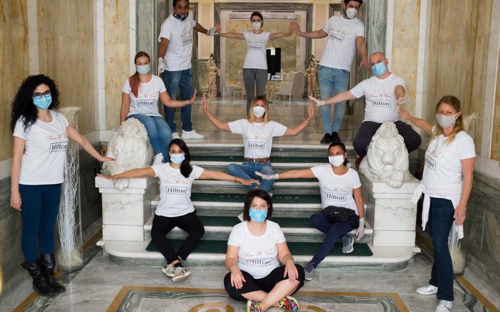 IL TEAM DELL’ALEPH ROME HOTEL E LA COMUNITA’ DI SANT’EGIDIO: L’OSPITALITA’ DI LUSSO A SOSTEGNO DEI PIU’ BISOGNOSI.