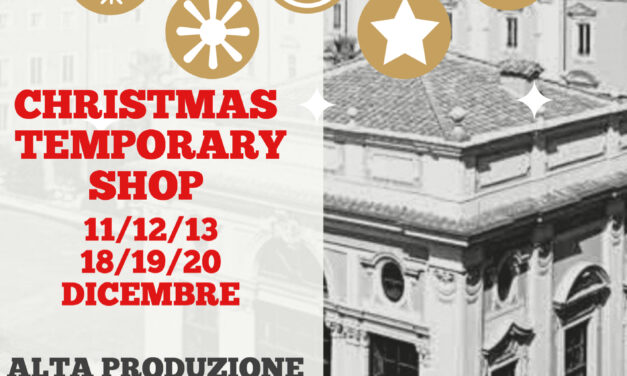 CHRISTMAS TEMPORARY SHOP NELLA COFFEE HOUSE DI PALAZZO COLONNA