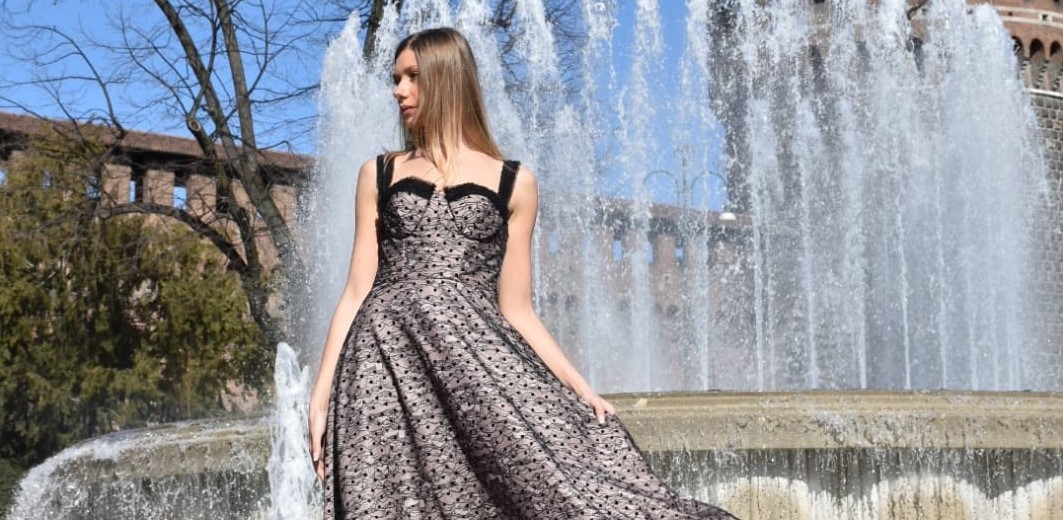 GIORDANA VARON DEBUTTA SULLE PASSERELLE MILANESI CON LA SUA NUOVA COLLEZIONE
