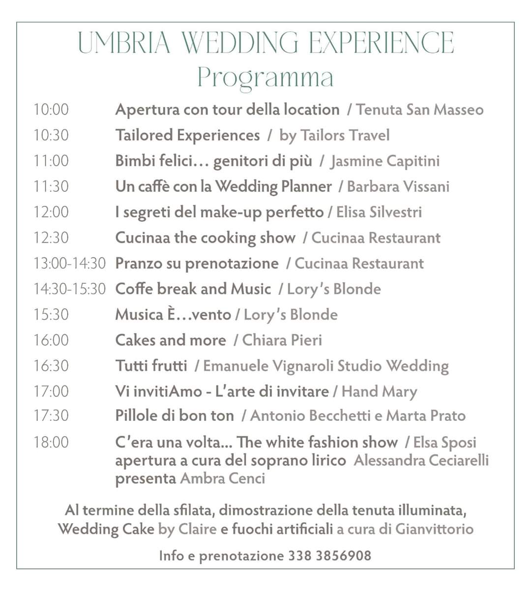 Umbria Wedding Experience