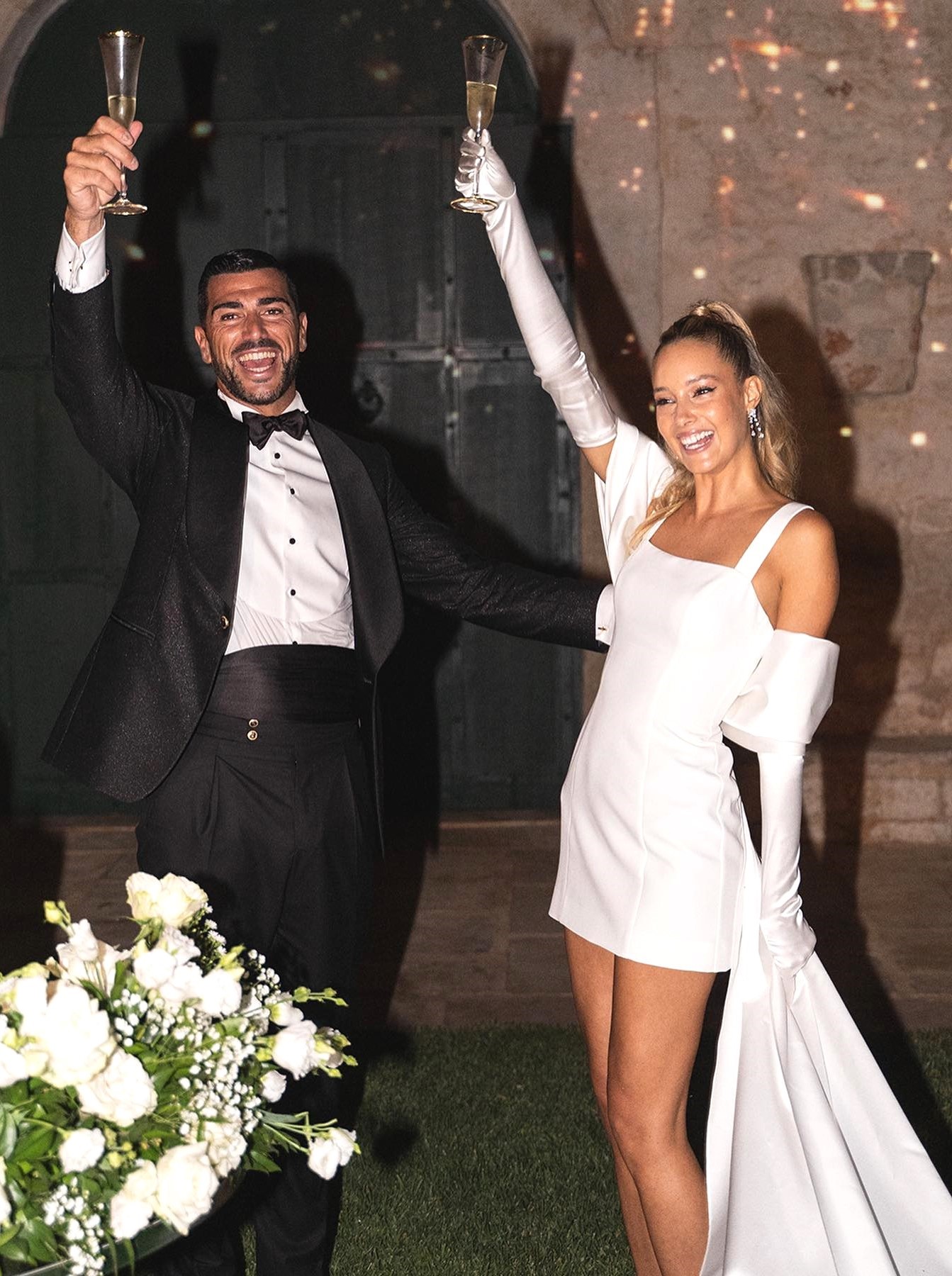 Viky Varga e Graziano Pellè