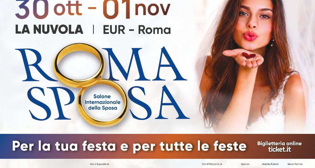 Romasposa 2026, il sì si veste di personalità